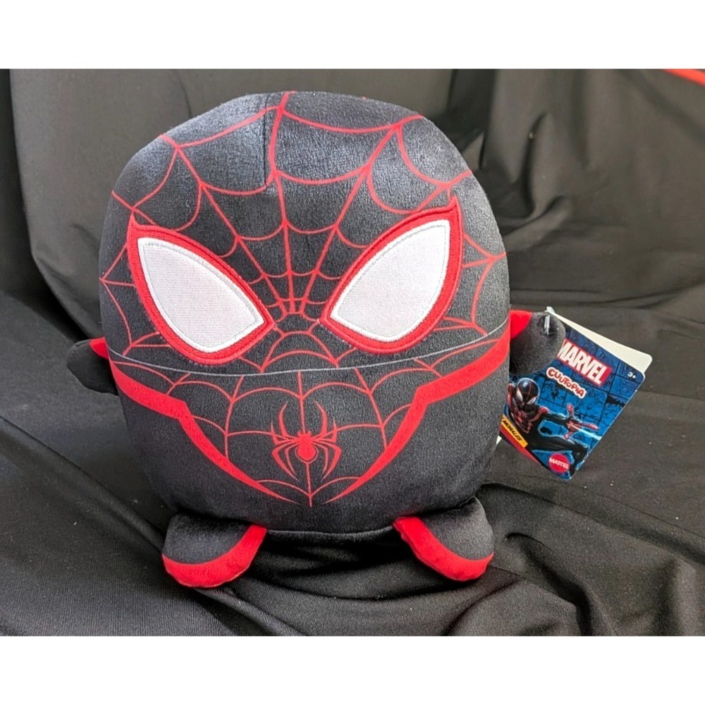 Mattel‎ Marvel Cutopia Miles Morales Spider-Man Small Plush Washable 2024 HXT04
